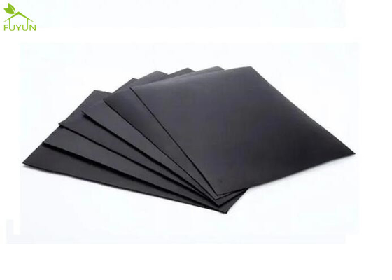 슈퍼마켓 그라운드 공사 1.0 밀리미터 반대 누출 커버 HDPE ＬＤＰＥ 검은 차수막 직물 라이너
